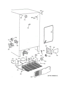 06 - Unit Parts parts for Ge Refrigerator TFS22PPBGBS from AppliancePartsPros.com