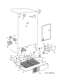 06 - Unit Parts parts for Ge Refrigerator TFX22APDABB from AppliancePartsPros.com