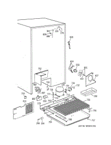 07 - Unit Parts parts for Ge Refrigerator TPS24PIBEBS from AppliancePartsPros.com