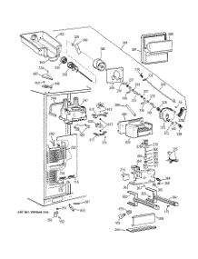 03 - Freezer Section parts for Ge Refrigerator TPG24BRCCBS from AppliancePartsPros.com