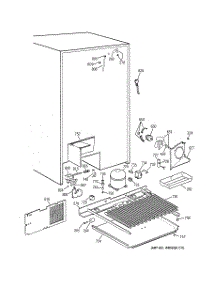 07 - Unit Parts parts for Ge Refrigerator MSK28DHBGAA from AppliancePartsPros.com