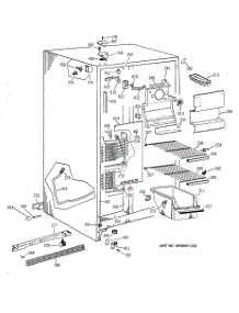 02 - Freezer Section parts for Ge Refrigerator MST20GABKWW from AppliancePartsPros.com