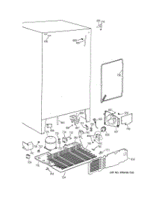 04 - Unit Parts parts for Ge Refrigerator MSK25GRBGAA from AppliancePartsPros.com
