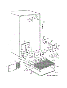 07 - Unit Parts parts for Ge Refrigerator MSK28PFBGAA from AppliancePartsPros.com