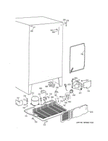 05 - Unit Parts parts for Ge Refrigerator MRSC20KWBKWH from AppliancePartsPros.com