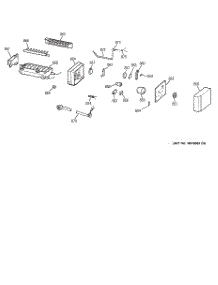 05 - Icemaker Wr30x0330 parts for Ge Refrigerator MSK22GRBGAD from AppliancePartsPros.com