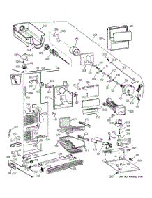 03 - Freezer Section parts for Ge Refrigerator TPG21JRCGWW from AppliancePartsPros.com