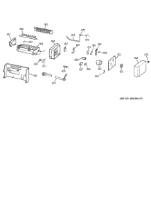 08 - Icemaker Wr30x0328 parts for Ge Refrigerator TPX24BPBGWW from AppliancePartsPros.com