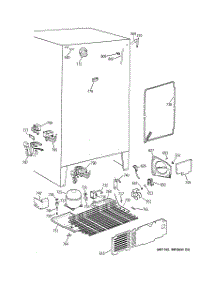 06 - Unit Parts parts for Ge Refrigerator TFS22PPBEBS from AppliancePartsPros.com