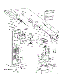 03 - Freezer Section parts for Ge Refrigerator TFM30PBBGWW from AppliancePartsPros.com