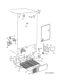06 - Unit Parts parts for Ge Refrigerator TFX22PPBGWW from AppliancePartsPros.com