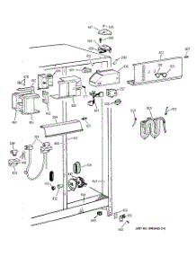 04 - Fresh Food Section parts for Ge Refrigerator TFJ22PRBGWW from AppliancePartsPros.com