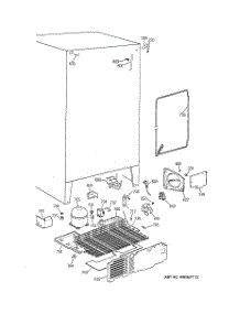 06 - Unit Parts parts for Ge Refrigerator TFX25ARBGWW from AppliancePartsPros.com