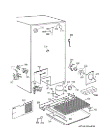 07 - Unit Parts parts for Ge Refrigerator TPS24PPDABS from AppliancePartsPros.com