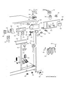 04 - Fresh Food Section parts for Ge Refrigerator TFX27ZPBGBB from AppliancePartsPros.com