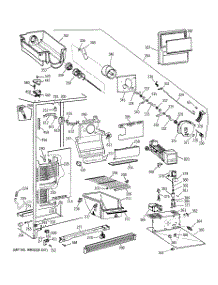 02 - Freezer Section parts for Ge Refrigerator TFZ22JRBGWW from AppliancePartsPros.com
