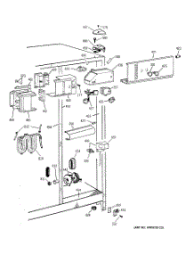 04 - Fresh Food Section parts for Ge Refrigerator TFG25PRBGBB from AppliancePartsPros.com
