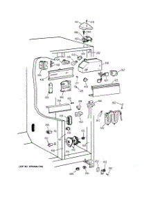 04 - Fresh Food Section parts for Ge Refrigerator TFX25PRBGWW from AppliancePartsPros.com