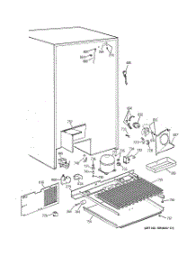 07 - Unit Parts parts for Ge Refrigerator TFJ28PFBGWW from AppliancePartsPros.com