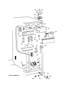 04 - Fresh Food Section parts for Ge Refrigerator TFX25PABGWW from AppliancePartsPros.com