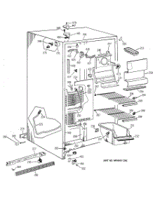 02 - Freezer Section parts for Ge Refrigerator TFK20JABGWW from AppliancePartsPros.com