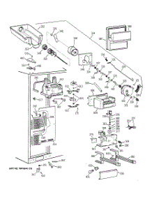 03 - Freezer Section parts for Ge Refrigerator TPX24PPBGAA from AppliancePartsPros.com