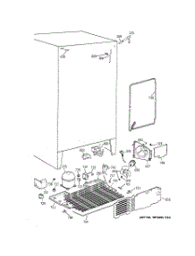 06 - Unit Parts parts for Ge Refrigerator TFT25PRBGWW from AppliancePartsPros.com