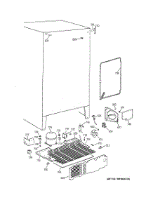04 - Unit Parts parts for Ge Refrigerator TFZ20JABGWW from AppliancePartsPros.com