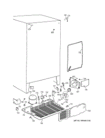 04 - Unit Parts parts for Ge Refrigerator MSK25GADAAA from AppliancePartsPros.com