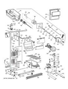 02 - Freezer Section parts for Ge Refrigerator MST26GRDAWW from AppliancePartsPros.com