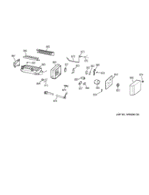 08 - Icemaker Wr30x0328 parts for Ge Refrigerator TPX24BRDAAA from AppliancePartsPros.com