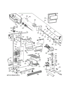 02 - Freezer Section parts for Ge Refrigerator TFZ22JRDAWW from AppliancePartsPros.com