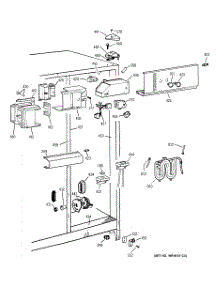 04 - Fresh Food Section parts for Ge Refrigerator TFK26PRDAAA from AppliancePartsPros.com