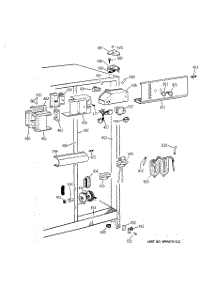 04 - Fresh Food Section parts for Ge Refrigerator TFK22PRDAWW from AppliancePartsPros.com