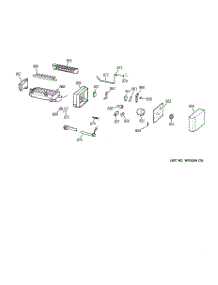 07 - Icemaker Wr30x0330 parts for Ge Refrigerator TFK22PRDAWW from AppliancePartsPros.com