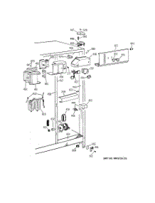 04 - Fresh Food Section parts for Ge Refrigerator TFG26PRDAWW from AppliancePartsPros.com