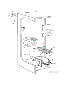 04 - Freezer Section parts for Ge Refrigerator TFX20JABKAA from AppliancePartsPros.com