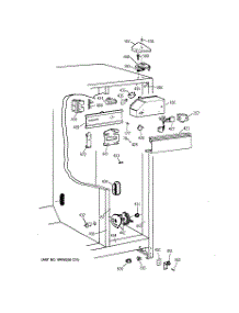 05 - Fresh Food Section parts for Ge Refrigerator TFX20JABKAA from AppliancePartsPros.com