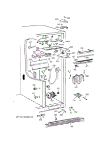 05 - Fresh Food Section parts for Ge Refrigerator TPX24PRDAAA from AppliancePartsPros.com