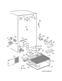 07 - Unit Parts parts for Ge Refrigerator TPX24PPDABB from AppliancePartsPros.com