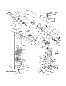 03 - Freezer Section parts for Ge Refrigerator TPJ24PRDAAA from AppliancePartsPros.com