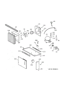 05 - Unit Parts parts for Ge Refrigerator ZICS36NABSSRH from AppliancePartsPros.com