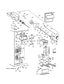 03 - Freezer Section parts for Ge Refrigerator TPG24BFDAWW from AppliancePartsPros.com