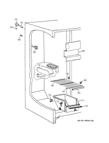 04 - Freezer Section parts for Ge Refrigerator TFX20SABKAA from AppliancePartsPros.com