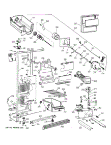 02 - Freezer Section parts for Ge Refrigerator TFG22JRDAWW from AppliancePartsPros.com
