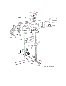 03 - Fresh Food Section parts for Ge Refrigerator TFG25PADAWW from AppliancePartsPros.com