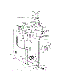 07 - Fresh Food Section parts for Ge Refrigerator TFX20JRBKWH from AppliancePartsPros.com