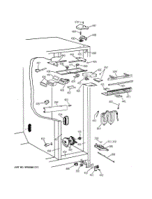 04 - Fresh Food Section parts for Ge Refrigerator TPG21BRDABB from AppliancePartsPros.com