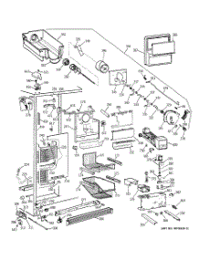 03 - Freezer Section parts for Ge Refrigerator TPG21PRDAWW from AppliancePartsPros.com