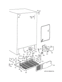 06 - Unit Parts parts for Ge Refrigerator TPG21PRDAWW from AppliancePartsPros.com